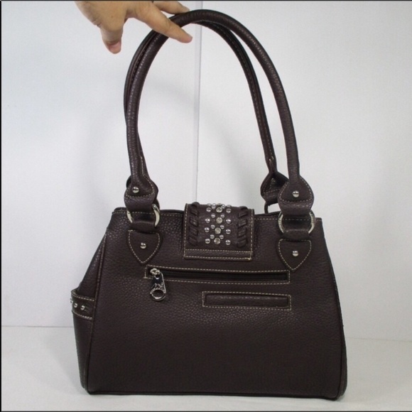 MONTANA WEST Studded Matching Bag and Wallet - Picture 2 of 8